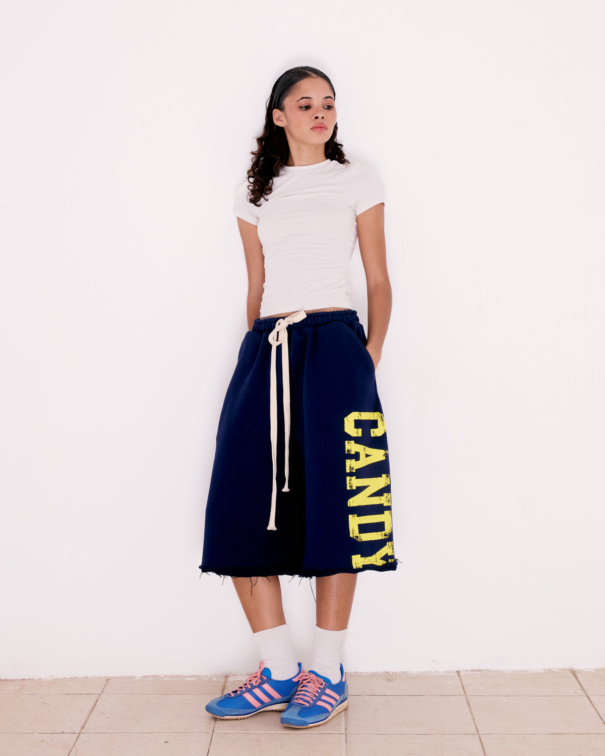 BLUE JAWBREAKER BAGGY SHORTS