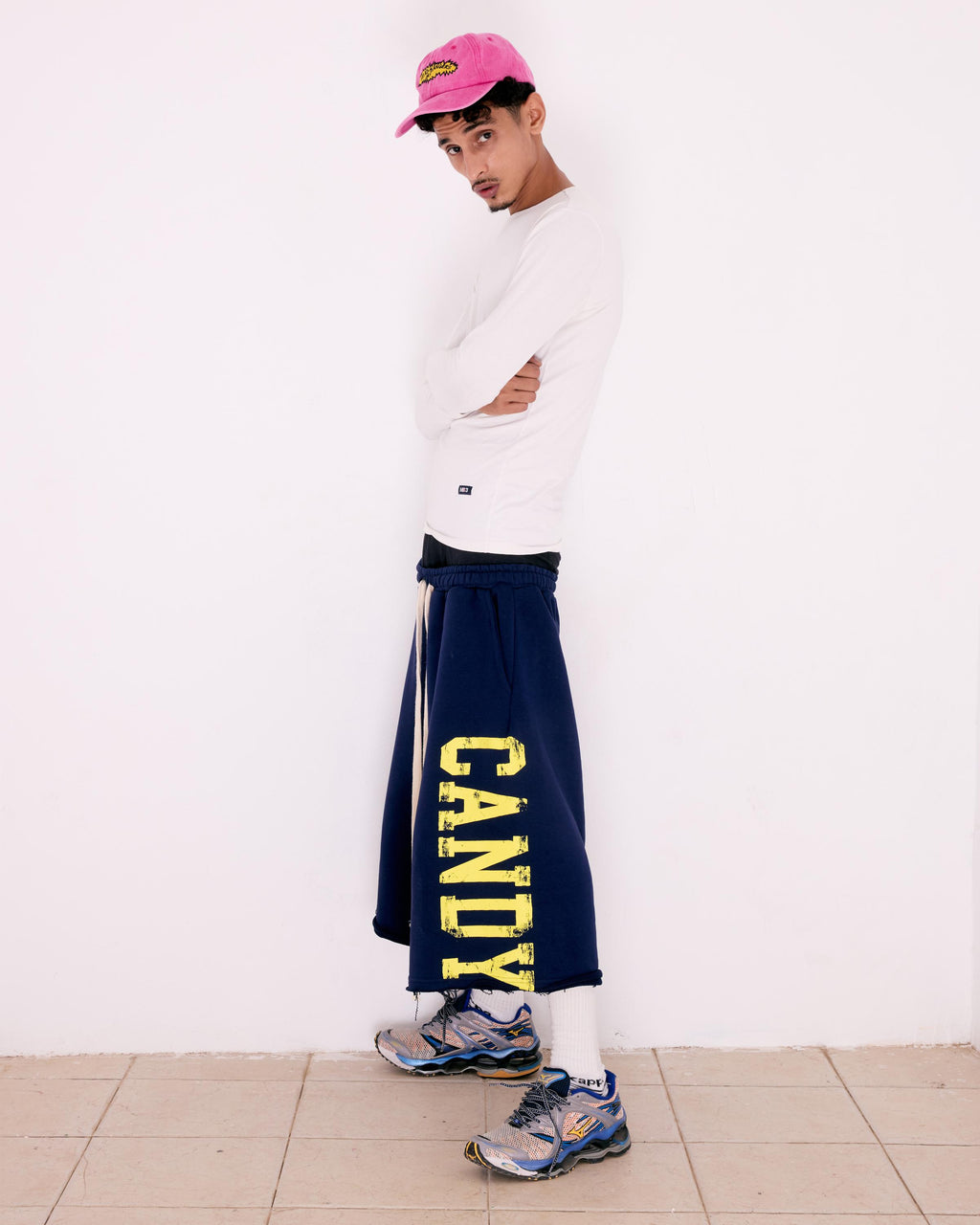 BLUE JAWBREAKER BAGGY SHORTS