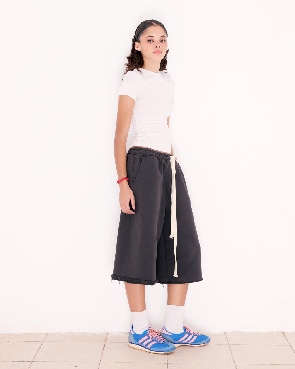 GREY JAWBREAKER BAGGY SHORTS