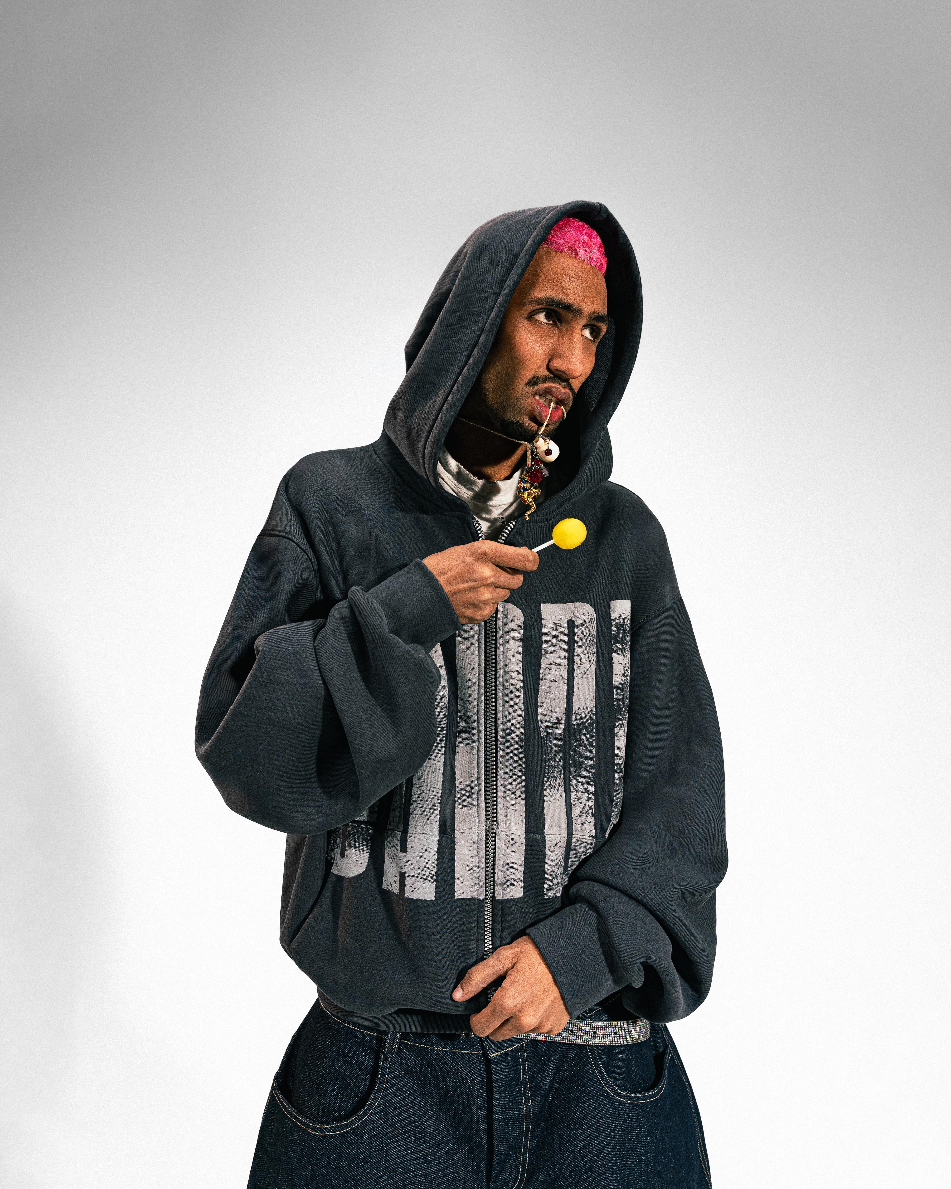 Cherry Stain Zip Hoodie – cndy