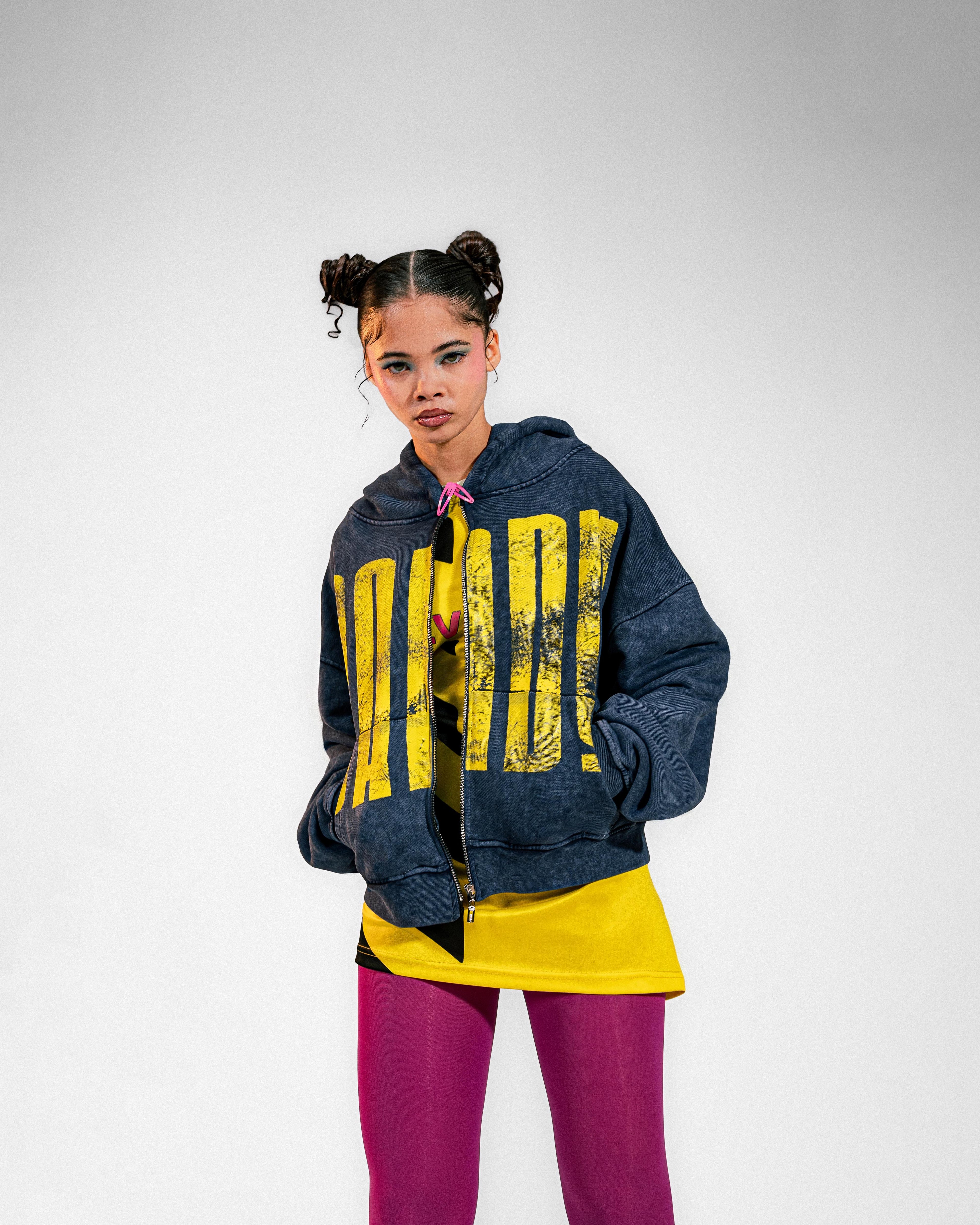 Night Candy Zip Hoodie